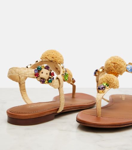 Dolce&Gabbana Sandales à ornements - Dolce&Gabbana - Modalova