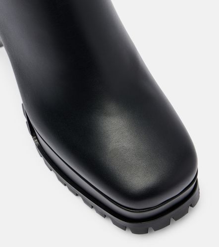 Bottines Harlem à plateau en cuir - Gianvito Rossi - Modalova