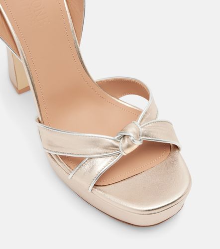 Sandales Rudi à plateau en cuir - Malone Souliers - Modalova