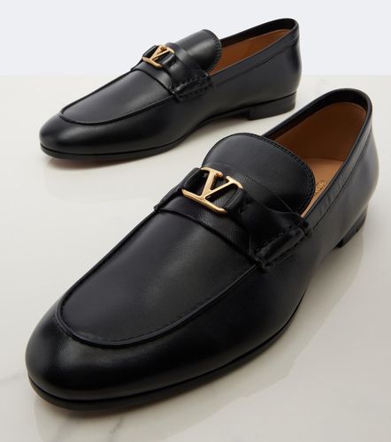 Mocassins VLogo en cuir - Valentino Garavani - Modalova