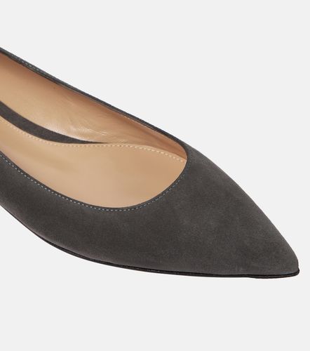 Ballerines Gianvito en daim - Gianvito Rossi - Modalova