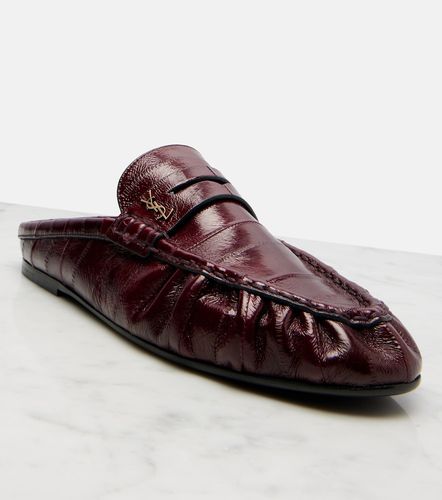 Mules Le Loafer en cuir - Saint Laurent - Modalova