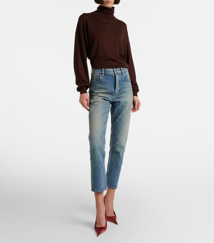 Jean slim ’90s raccourci - Saint Laurent - Modalova