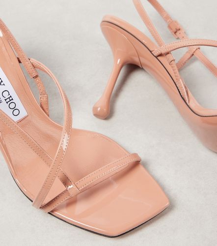 Sandales Etana 80 en cuir verni - Jimmy Choo - Modalova