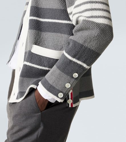 Thom Browne Cardigan en coton rayé - Thom Browne - Modalova