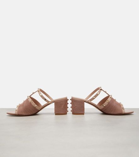 Mules Rockstud 60 en cuir - Valentino Garavani - Modalova
