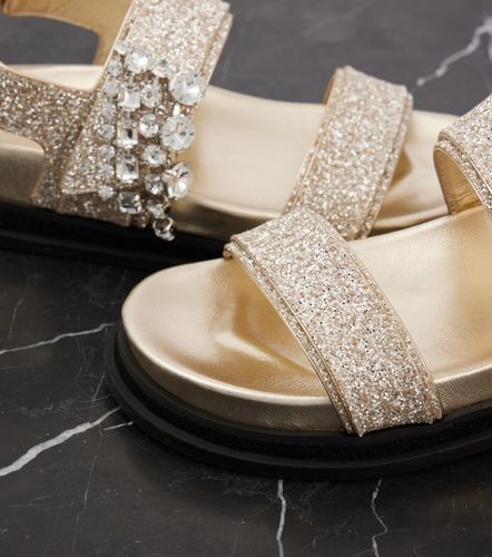 Sandales Verity à paillettes - Jimmy Choo - Modalova