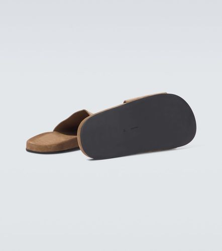 The Row Mules Hugh en daim - The Row - Modalova