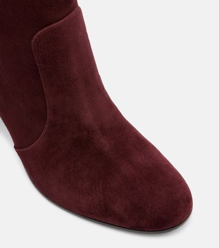 Bottes Glen 85 en daim - Gianvito Rossi - Modalova