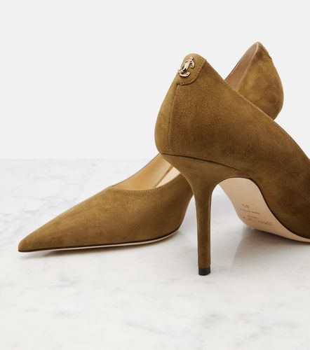 Escarpins Love 85 en daim - Jimmy Choo - Modalova
