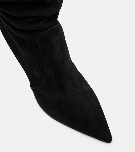 Bottes Hansen 85 en daim - Gianvito Rossi - Modalova