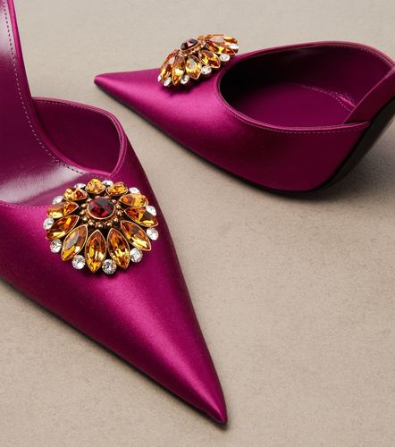 Mules Cosmo à ornements - Saint Laurent - Modalova