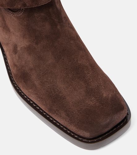 Bottes motard Roxy 45 en daim - Paris Texas - Modalova