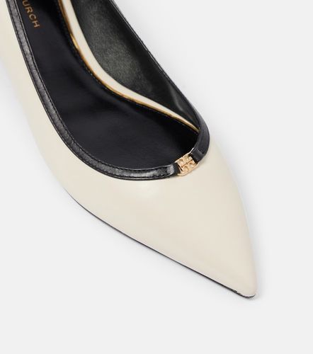 Ballerines Double T en cuir - Tory Burch - Modalova