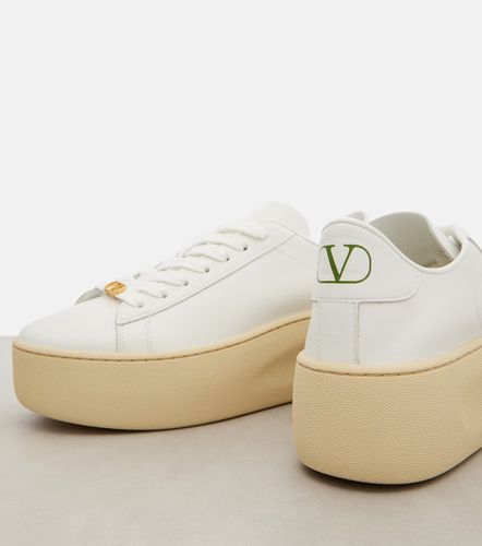 Baskets à plateforme Royco 55 en cuir - Valentino Garavani - Modalova