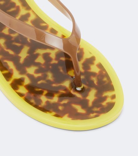 Tongs Jo à motif léopard - Christopher Esber - Modalova