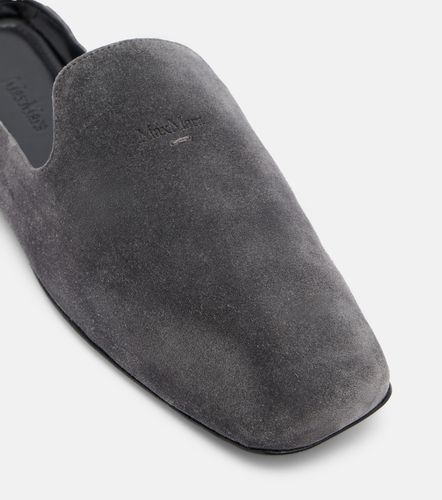 Max Mara Mules en daim à logo - Max Mara - Modalova