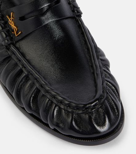 Mocassins Le Loafer en cuir - Saint Laurent - Modalova