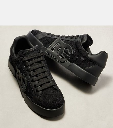 Baskets Portofino en cuir - Dolce&Gabbana - Modalova
