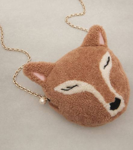 Sac Soft Fox Mini en shearling - Jimmy Choo - Modalova