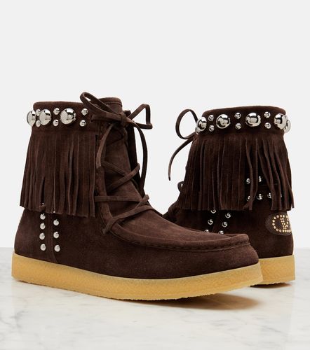 Bottines en daim Nellcôte à clous - Valentino Garavani - Modalova
