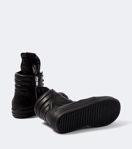 Baskets Geobasket en cuir - Rick Owens - Modalova
