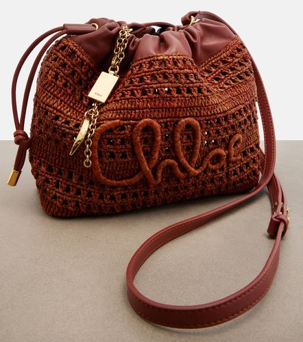 Chloé Sac seau Summer Banana Mini en raphia - Chloe - Modalova
