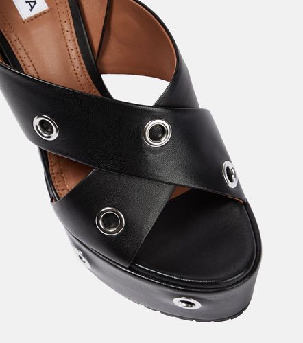 Alaïa Sandales en cuir à ornements - Alaia - Modalova