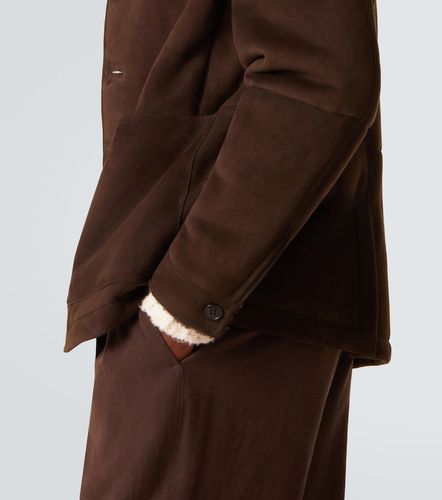 Veste Il Conte en daim et shearling - Zegna - Modalova