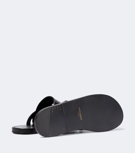 Saint Laurent Mules Culver en cuir - Saint Laurent - Modalova