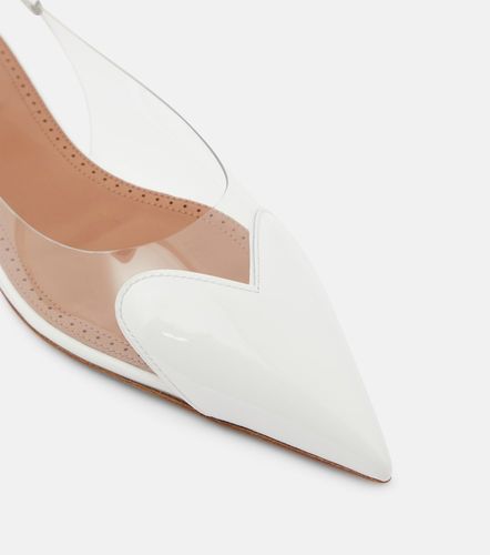 Alaïa Ballerines Le Cœur en cuir verni et PU - Alaia - Modalova