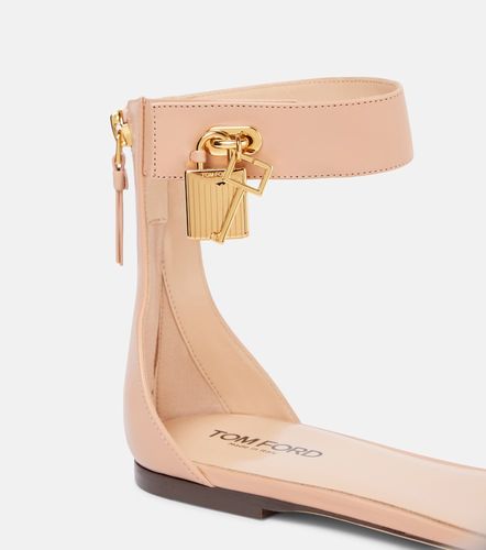 Ballerines en cuir à ornements - Tom Ford - Modalova