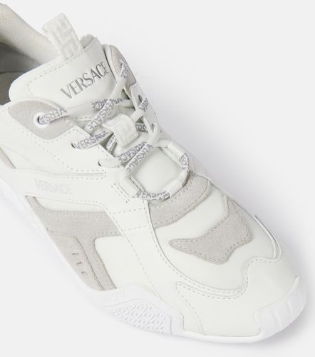 Versace Baskets Galaxia en cuir - Versace - Modalova