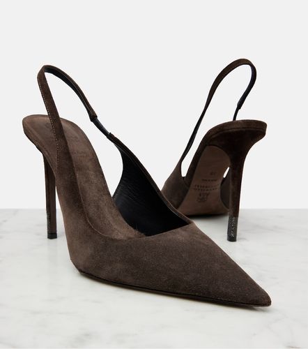 Escarpins slingback Monili en daim - Brunello Cucinelli - Modalova
