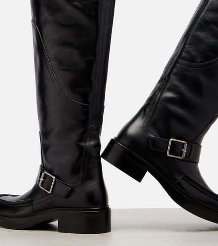Cuissardes Joe en cuir - Saint Laurent - Modalova