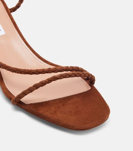 Aquazzura Sandales Luca en daim - Aquazzura - Modalova