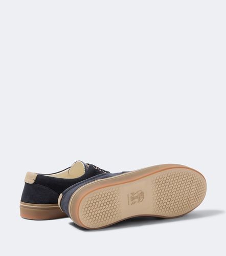 Baskets en daim et cuir - Brunello Cucinelli - Modalova