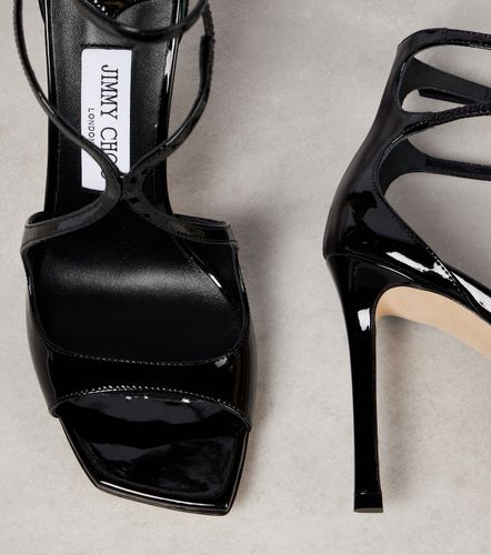 Sandales Azia 95 en cuir verni - Jimmy Choo - Modalova