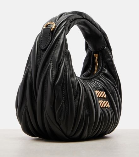 Sac Wander Mini en cuir matelassé - Miu Miu - Modalova