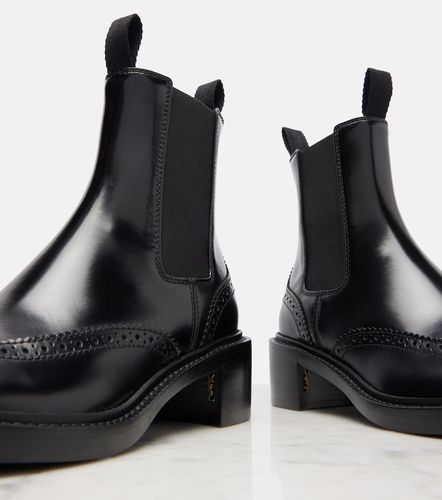 Bottines Vincent 50 en cuir - Saint Laurent - Modalova