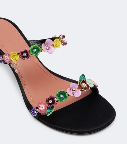 Mules Vittoria à ornements - Amina Muaddi - Modalova