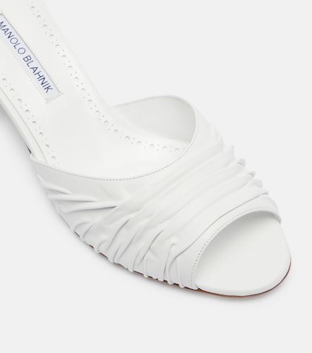 Mules Piruabar 50 en cuir - Manolo Blahnik - Modalova