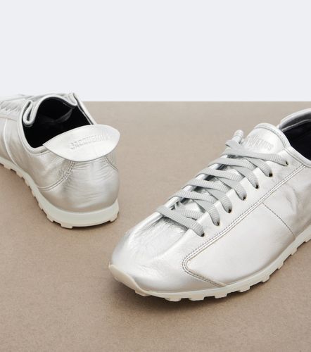 Baskets Tennis en cuir métallisé - Jacquemus - Modalova