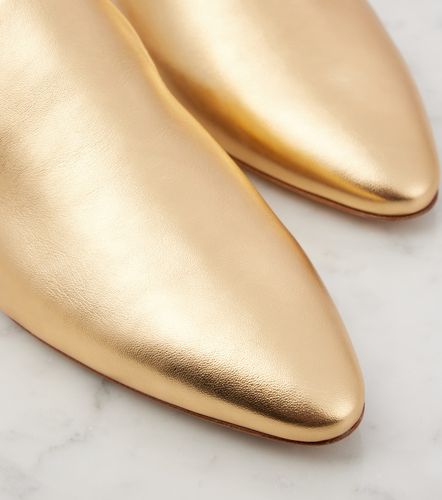 Mules Raja en cuir métallisé - Gianvito Rossi - Modalova