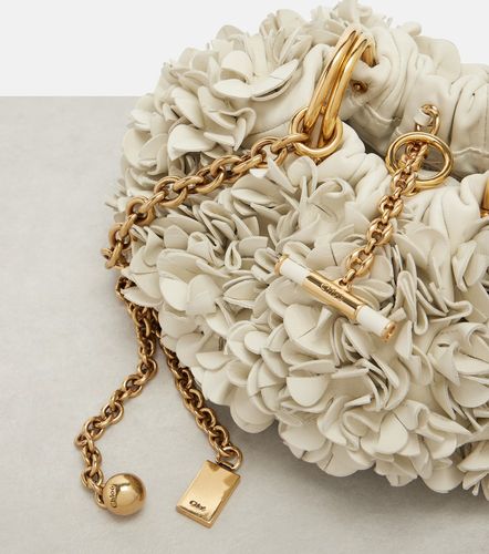 Chloé Sac Chloé Plissé en cuir à fleurs - Chloe - Modalova