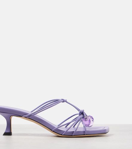 Mules Jemma 50 en cuir à ornements - Jimmy Choo - Modalova