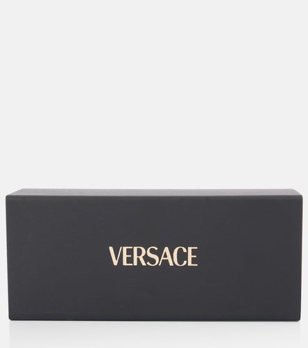 Lunettes de soleil rectangulaires - Versace - Modalova