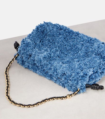 Pochette Flamenco Medium en jean - Loewe - Modalova