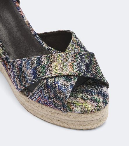 Missoni Sandales compensées Zigzag - Missoni - Modalova
