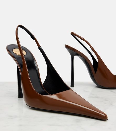 Escarpins slingback Vendome 110 en cuir - Saint Laurent - Modalova
